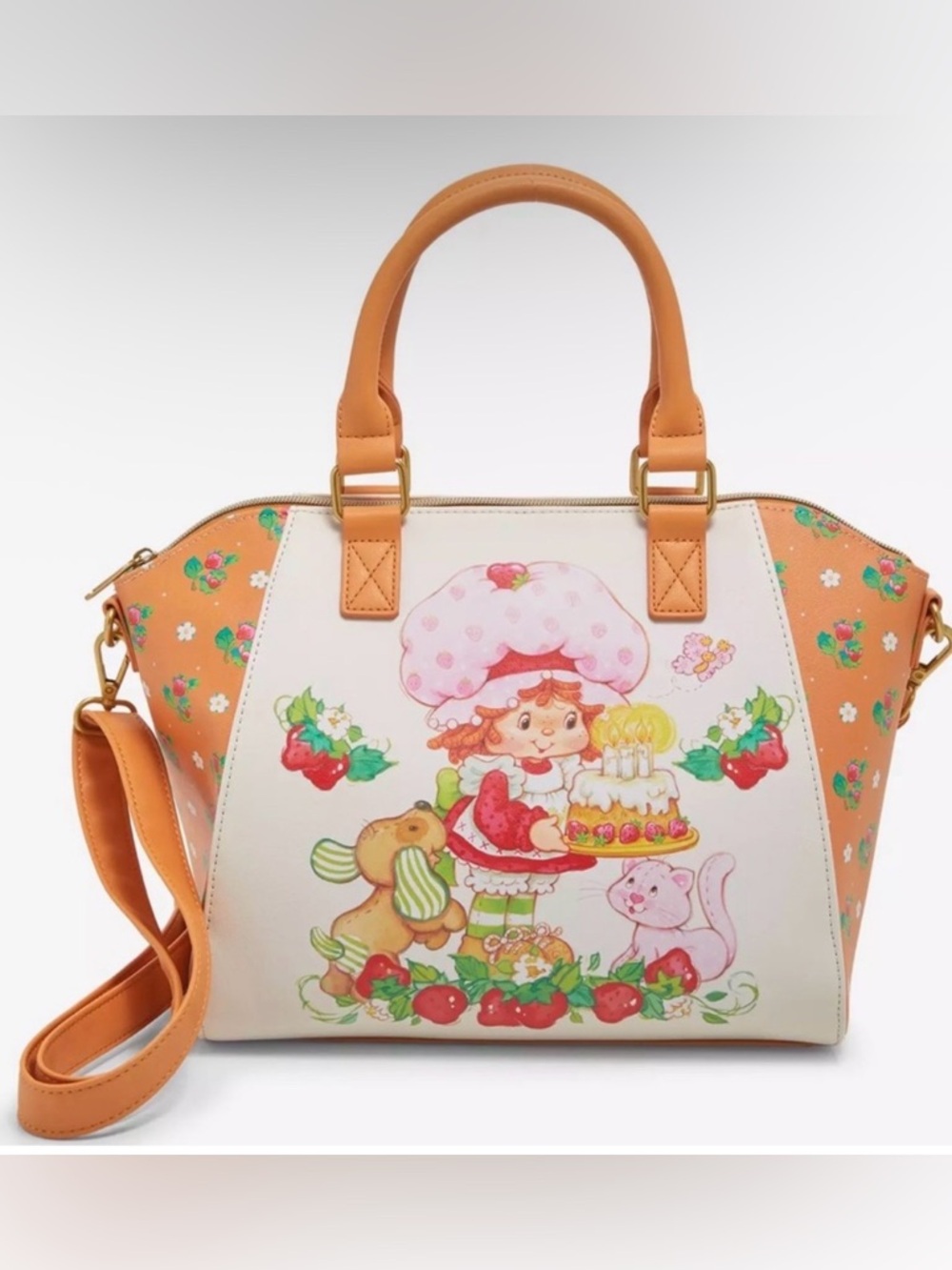 Loungefly Strawberry Shortcake Crossbody Satchel Bag - NWT